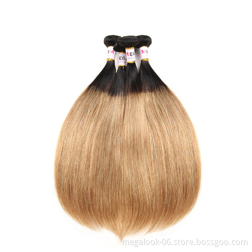 10-28 Inches Wine Colored Weave Hair, Ombre Colored Hair Weave, Wholesale Malaysian Colored Two Tone Hair Weave